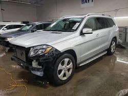 Mercedes-Benz gls-Class salvage cars for sale: 2017 Mercedes-Benz GLS 450 4matic