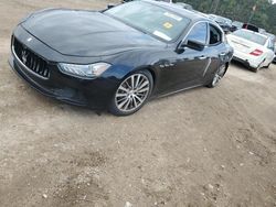 Maserati salvage cars for sale: 2016 Maserati Ghibli S