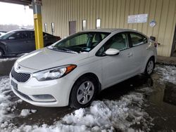 KIA Forte salvage cars for sale: 2015 KIA Forte LX