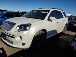 GMC Acadia den salvage cars for sale: 2012 GMC Acadia Denali