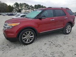 Ford Explorer salvage cars for sale: 2013 Ford Explorer XLT