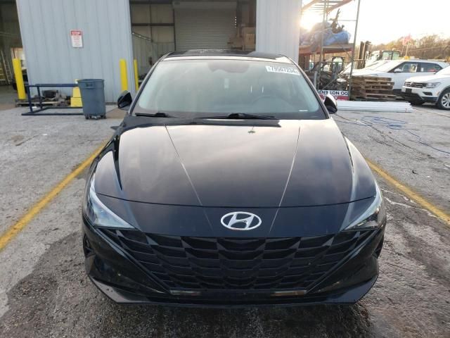 2022 Hyundai Elantra Blue