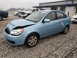 Hyundai Accent salvage cars for sale: 2010 Hyundai Accent GLS