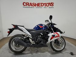 Honda cbr Cycle salvage cars for sale: 2012 Honda CBR250 R