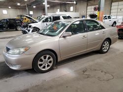 Toyota Camry salvage cars for sale: 2005 Toyota Camry LE