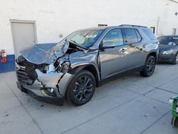 Chevrolet Traverse salvage cars for sale: 2021 Chevrolet Traverse RS