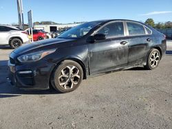 KIA Forte salvage cars for sale: 2019 KIA Forte FE