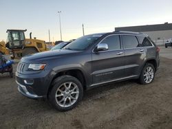 Salvage cars for sale from Copart Nisku, AB: 2014 Jeep Grand Cherokee Summit