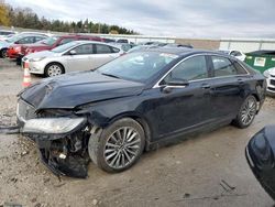 Lincoln mkz salvage cars for sale: 2017 Lincoln MKZ Select