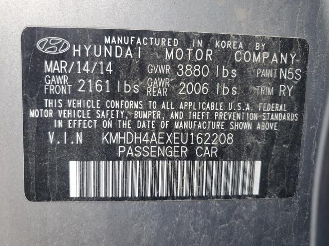 2014 Hyundai Elantra SE