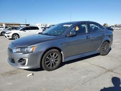 Mitsubishi Lancer salvage cars for sale: 2017 Mitsubishi Lancer ES