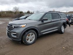 Ford Explorer salvage cars for sale: 2020 Ford Explorer XLT