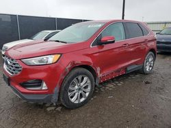 2021 Ford Edge Titanium en venta en Woodhaven, MI