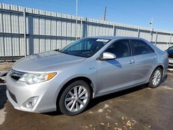 Toyota Camry salvage cars for sale: 2012 Toyota Camry Hybrid