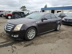 Salvage cars for sale from Copart Woodhaven, MI: 2010 Cadillac CTS Performance Collection