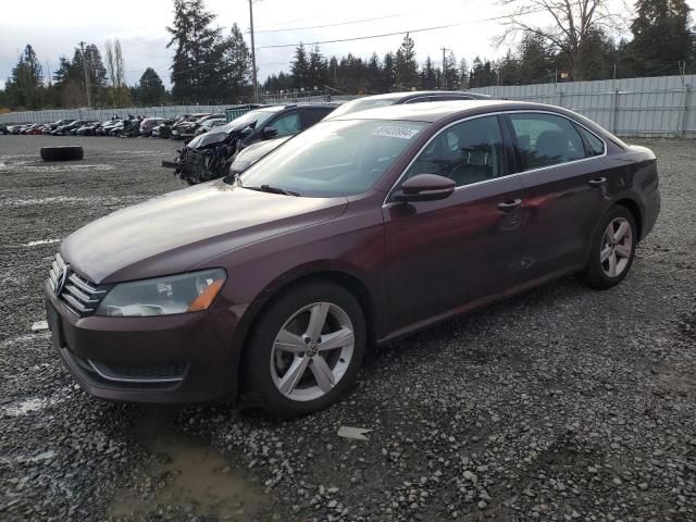 2012 Volkswagen Passat SE