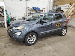 Ford Ecosport salvage cars for sale: 2018 Ford Ecosport SE