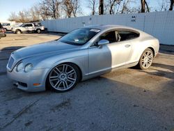 Bentley Continental salvage cars for sale: 2004 Bentley Continental GT