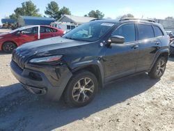 Jeep Cherokee salvage cars for sale: 2014 Jeep Cherokee Trailhawk