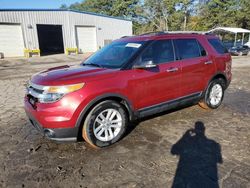 Ford Explorer salvage cars for sale: 2014 Ford Explorer XLT