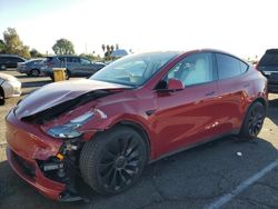 Tesla Model y Vehiculos salvage en venta: 2022 Tesla Model Y