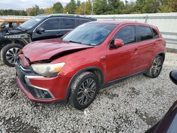 Mitsubishi salvage cars for sale: 2018 Mitsubishi Outlander Sport ES