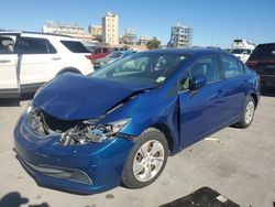 Honda Civic salvage cars for sale: 2015 Honda Civic LX