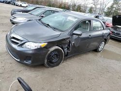 Toyota Corolla salvage cars for sale: 2012 Toyota Corolla Base