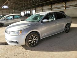 Volkswagen salvage cars for sale: 2016 Volkswagen Jetta SE