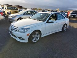 Mercedes-Benz c-Class salvage cars for sale: 2010 Mercedes-Benz C300