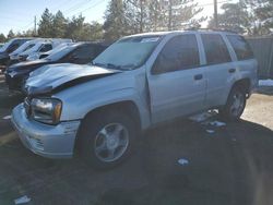 Chevrolet Trailblzr salvage cars for sale: 2007 Chevrolet Trailblazer LS