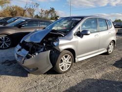 Honda fit salvage cars for sale: 2007 Honda FIT S