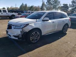 Acura Vehiculos salvage en venta: 2018 Acura Mdx Advance