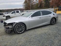 Lexus ls500 salvage cars for sale: 2018 Lexus LS 500