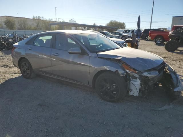 2023 Hyundai Elantra Blue