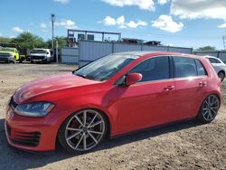 Volkswagen gti Vehiculos salvage en venta: 2015 Volkswagen GTI