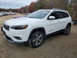 Jeep salvage cars for sale: 2019 Jeep Cherokee Limited