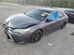 Toyota Camry salvage cars for sale: 2016 Toyota Camry LE