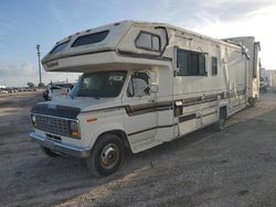 Ford salvage cars for sale: 1990 Ford Econoline E350 Cutaway Van