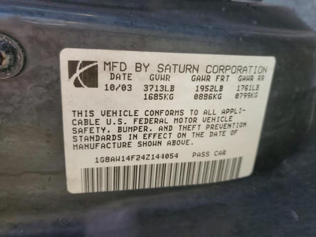 2004 Saturn Ion Level 3