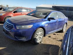 Ford Taurus salvage cars for sale: 2013 Ford Taurus Limited