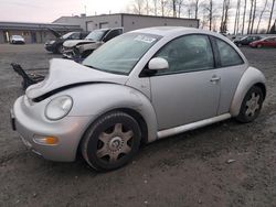 Volkswagen salvage cars for sale: 2000 Volkswagen New Beetle GLS