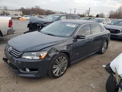 Volkswagen salvage cars for sale: 2015 Volkswagen Passat SE