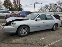 Lincoln Town car salvage cars for sale: 2001 Lincoln Town Car Signature