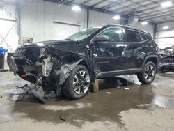 Jeep Compass salvage cars for sale: 2018 Jeep Compass Trailhawk