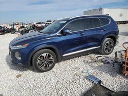 Hyundai Santa fe salvage cars for sale: 2019 Hyundai Santa FE Limited