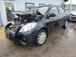 Nissan Versa salvage cars for sale: 2012 Nissan Versa S