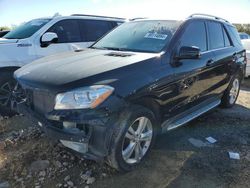 Mercedes-Benz m-Class salvage cars for sale: 2015 Mercedes-Benz ML 350 4matic