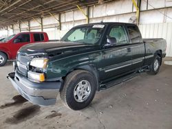 Chevrolet Silverado k1500 salvage cars for sale: 2003 Chevrolet Silverado K1500