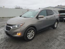 Salvage cars for sale from Copart Albany, NY: 2018 Chevrolet Equinox LT